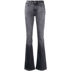 7 For All Mankind, Jeans, Dames, Grijs, W24, Denim, Bootcut Soho Mid Rise Jeans