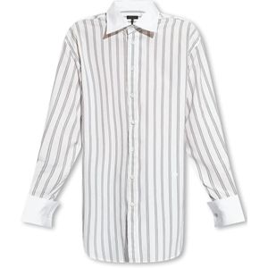Rag & Bone, Blouses & Shirts, Dames, Wit, L, Katoen, Gestreept overhemd