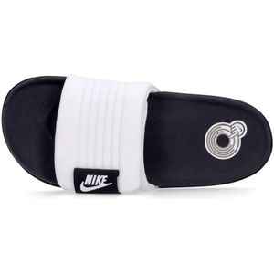 Nike, Schoenen, unisex, Zwart, 41 EU, Verstelbare Fluweelband Rubberen Slippers