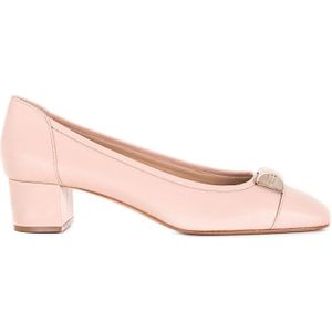 Baldinini, Beige Pumps, Verhoog je stijl met verbluffende hakken Roze, Dames, Maat:38 EU