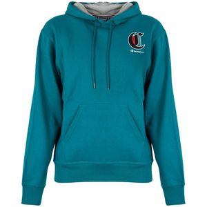 Champion, Hoodie Blauw, Heren, Maat:S