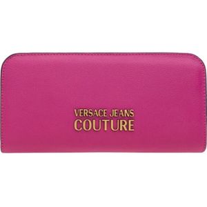 Versace, Accessoires, Dames, Roze, ONE Size, Synthetische Rits Clutch met Originele Hoes