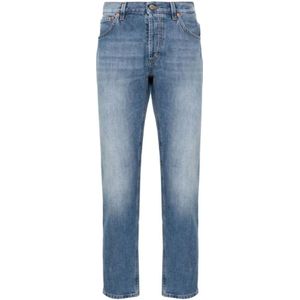 Dondup, Jeans, Heren, Blauw, W29, Denim, Brighton 5-Pocket Jeans