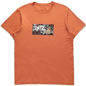 Maharishi, Tops, Heren, Oranje, M, T-shirts