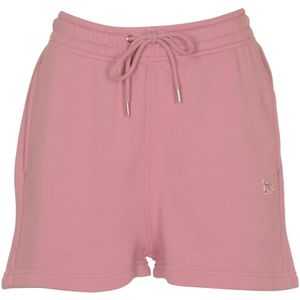 Maison Kitsuné, Korte broeken, Dames, Roze, M, Katoen, Short Shorts