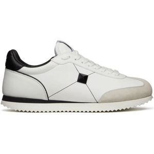 Valentino Garavani, Schoenen, Heren, Zwart, 42 EU, Leer, Sneakers