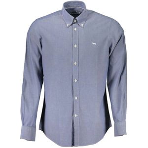 Harmont & Blaine, Overhemden, Heren, Blauw, 3Xl, Katoen, Polo Shirts