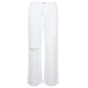 Hinnominate, Bi 01 Bianco Jeans Wit, Dames, Maat:W27