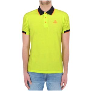 RefrigiWear, Tops, Heren, Geel, L, Katoen, Polo Shirts