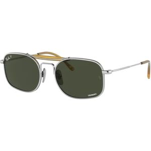 Ray-Ban, RB 8062 Chromance Gepolariseerde zonnebril Grijs, unisex, Maat:51 MM