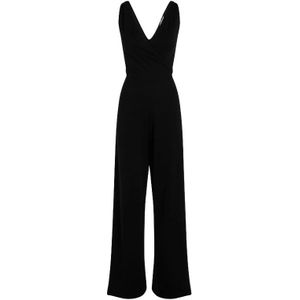 Tommy Hilfiger, Jumpsuits Zwart, Dames, Maat:M