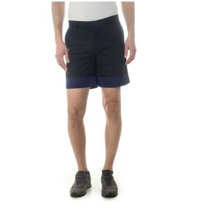 Daniele Alessandrini, Korte broeken, Heren, Blauw, XL, Polyester, Zomer Casual Bermuda Shorts