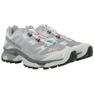 Salomon, Sport, Heren, Grijs, 44 1/2 EU, Grijze Lage-Top Mesh Sneakers