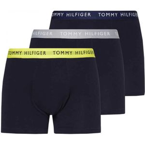 Tommy Hilfiger, Ondergoed, Heren, Zwart, S, Katoen, Stretch Boxers Logo Set
