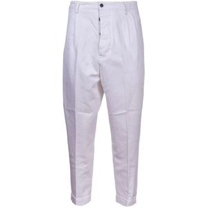 Dondup, Chinos Wit, Heren, Maat:W35