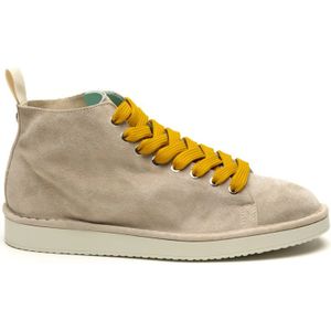 Panchic, Platte Stivaletto Schoenen Grijs, Heren, Maat:45 EU