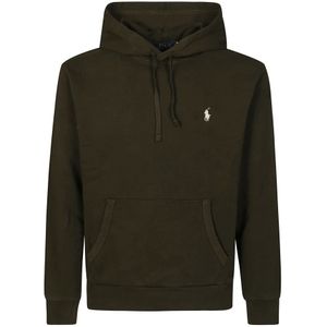 Ralph Lauren, Sweatshirts & Hoodies, Heren, Bruin, M, Stijlvolle Hoodie voor Casual Comfort