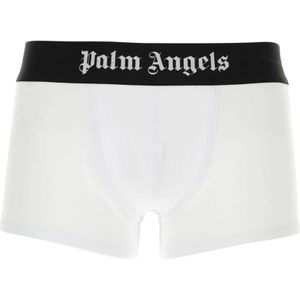 Palm Angels, Ondergoed, Heren, Wit, L, Katoen, Stretch katoenen boxershort set