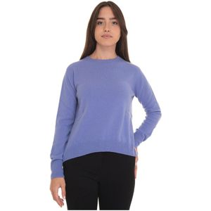 Vanisé, Truien, Dames, Paars, XL, Kasjmier, Cashmere Flared Pullover