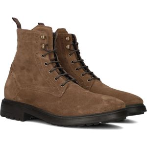 Stefano Lauran, Schoenen, Heren, Beige, 41 EU, Suède, Suède Taupe Heren Boots 3351