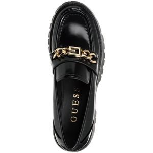 Guess, Schoenen, Dames, Zwart, 39 EU, Eenvoudige Loafers zonder Sluiting