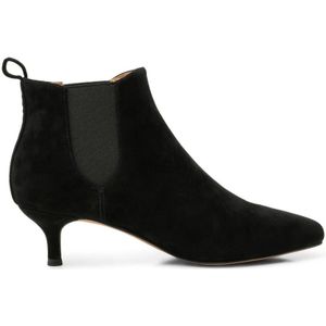 Shoe the Bear, Saga Suède Chelsea Boot - Zwart Zwart, Dames, Maat:40 EU