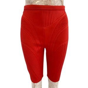 Mugler Pre-owned, Pre-owned, Dames, Rood, M, Polyester, Pre-owned Polyester bottoms