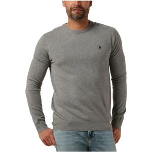 Scotch & Soda, Sweatshirts & Hoodies, Heren, Grijs, L, Heren Essentials Crewneck Pullover