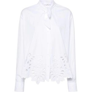 Ermanno Scervino, Blouses Wit, Dames, Maat:S