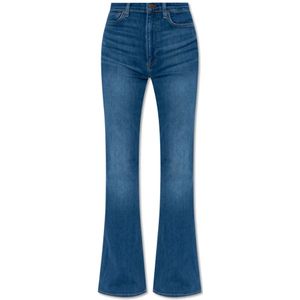 Rag & Bone, ‘Casey’ uitlopende jeans Blauw, Dames, Maat:W28