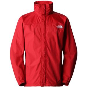 The North Face, Resolve Jas Meow Rood Waterdicht Rood, Heren, Maat:L