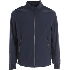 Colmar, Blauwe Waterafstotende Softshell Jas Blauw, Heren, Maat:XL