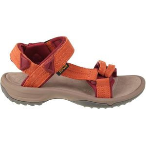 Teva, Schoenen, Dames, Oranje, 37 EU, Suède, Flat Sandalen