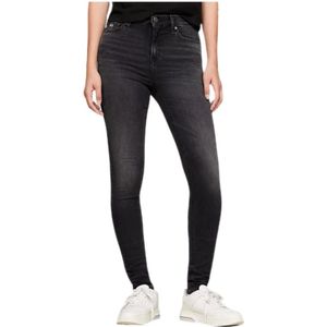 Tommy Hilfiger, Nora Skinny Jeans Zwart, Dames, Maat:W24 L30