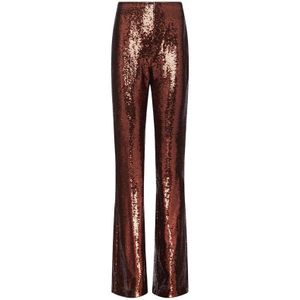 L'Agence, Broeken, Dames, Bruin, M, Polyester, Bruine Broek Aw 23 Damesmode