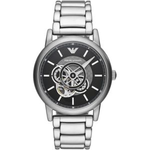 Armani, Horloge Grijs, Heren, Maat:ONE Size