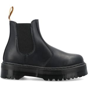 Dr. Martens, Schoenen, Heren, Zwart, 37 EU, Leer, Zwarte Vegan Platform Chelsea Boots