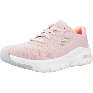 Skechers, Schoenen, Dames, Roze, 41 EU, Stijlvolle Infinity Cool Damessneakers