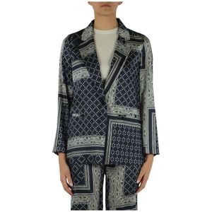 Emme DI Marella, Coats Veelkleurig, Dames, Maat:L