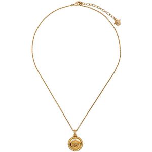 Versace, Heren Ketting Sieraden Geel, Heren, Maat:ONE Size