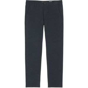 Marc O'Polo, Broeken, Heren, Blauw, W32 L32, Katoen, Chino model Stig gevormd