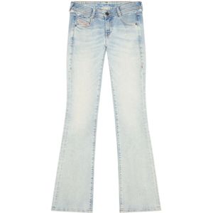 Diesel, Jeans, Dames, Blauw, W26 L30, Katoen, Bootcut and Flare Jeans - 1969 D-Ebbey