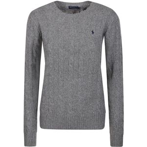 Ralph Lauren, Truien, Dames, Grijs, S, Grijze Heather Juliana Sweater