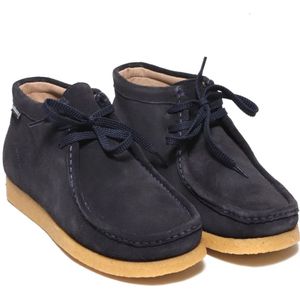 Sebago, Schoenen, Heren, Blauw, 43 1/2 EU, Suède, Blauwe Suède Koala Stijl Schoen