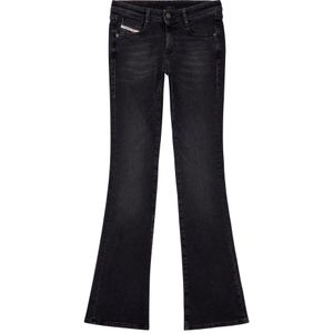 Diesel, Bootcut and Flare Jeans - 1969 D-Ebbey Zwart, Dames, Maat:W27 L32