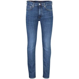 Tommy Hilfiger, Jeans, Heren, Blauw, W35 L34, Denim, Donkerblauwe Denim Jeans