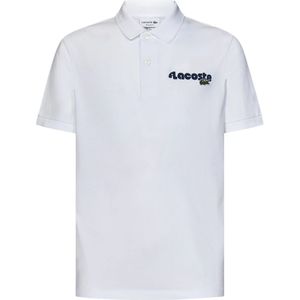 Lacoste, Tops, Heren, Wit, S, Katoen, Polo Shirts