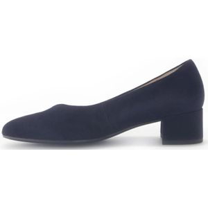 Gabor, Schoenen, Dames, Blauw, 35 EU, Suède, Blauwe suède leren pumps