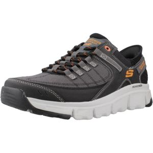 Skechers, Schoenen, Heren, Zwart, 41 EU, Casual Slip-On Sneakers