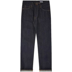 Edwin, Jeans, Heren, Blauw, W33, Katoen, Straight Jeans